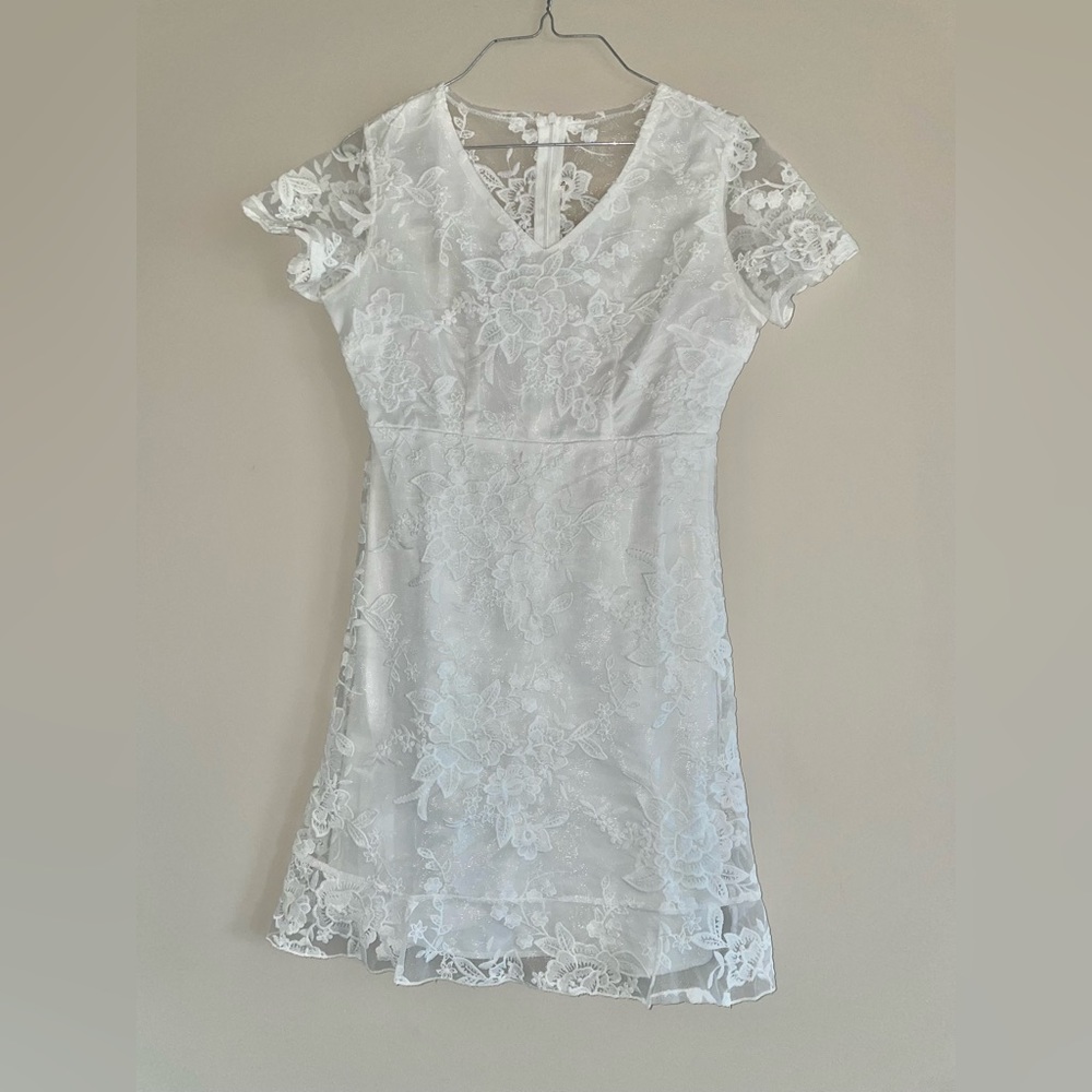 Lace Bridal Shower Dress 👗